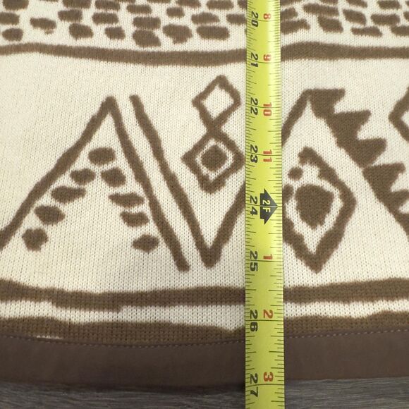 The North Face Gordon Lyon Aztec Quarter Zip Fleece sweater pullover size small - Picture 6 of 11